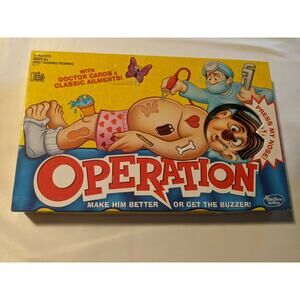 Hasbro Operation Game - 2015 - PARTS ONLY - MISSING 2 PIECES - WORKS